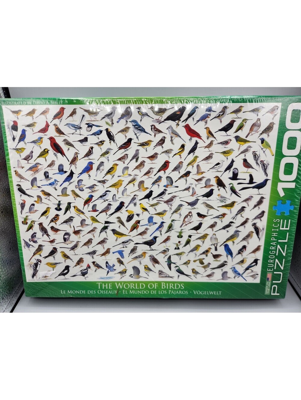 EuroGrpahics David Sibley "The World of Birds" 1000 Piece Puzzle NEW Sealed